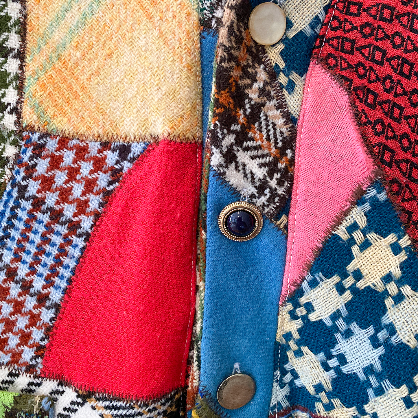 Vintage Quilt Cardigan